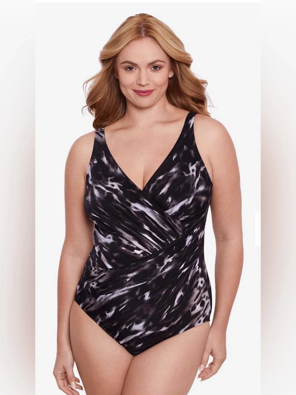 Miraclesuit Oceanus One Piece in Tempest size 18DDD
